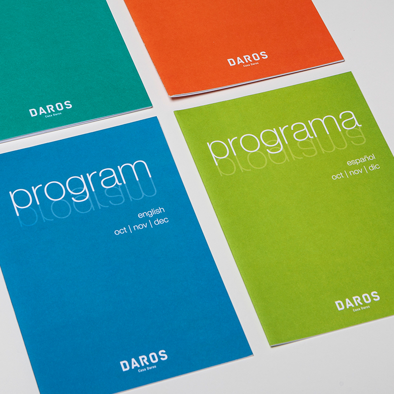 Folder institucional | programação